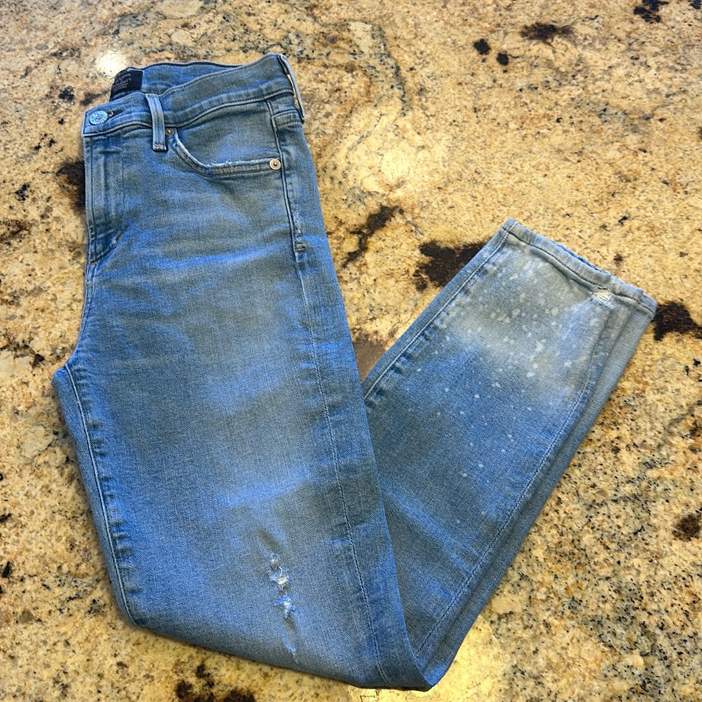 Citizens of Humanity Rocket Crop High Rise Skinny